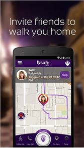 bSafe - Personal Safety App image