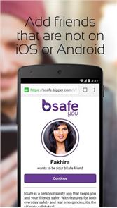 bSafe - Personal Safety App image